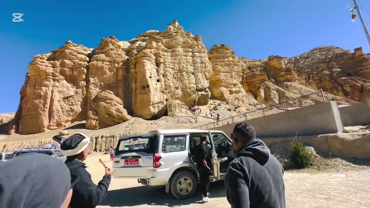 Chhoser cave: 800 BC old cave in Upper Mustang #travel#beauty#nature#mustang#viral#mountains 