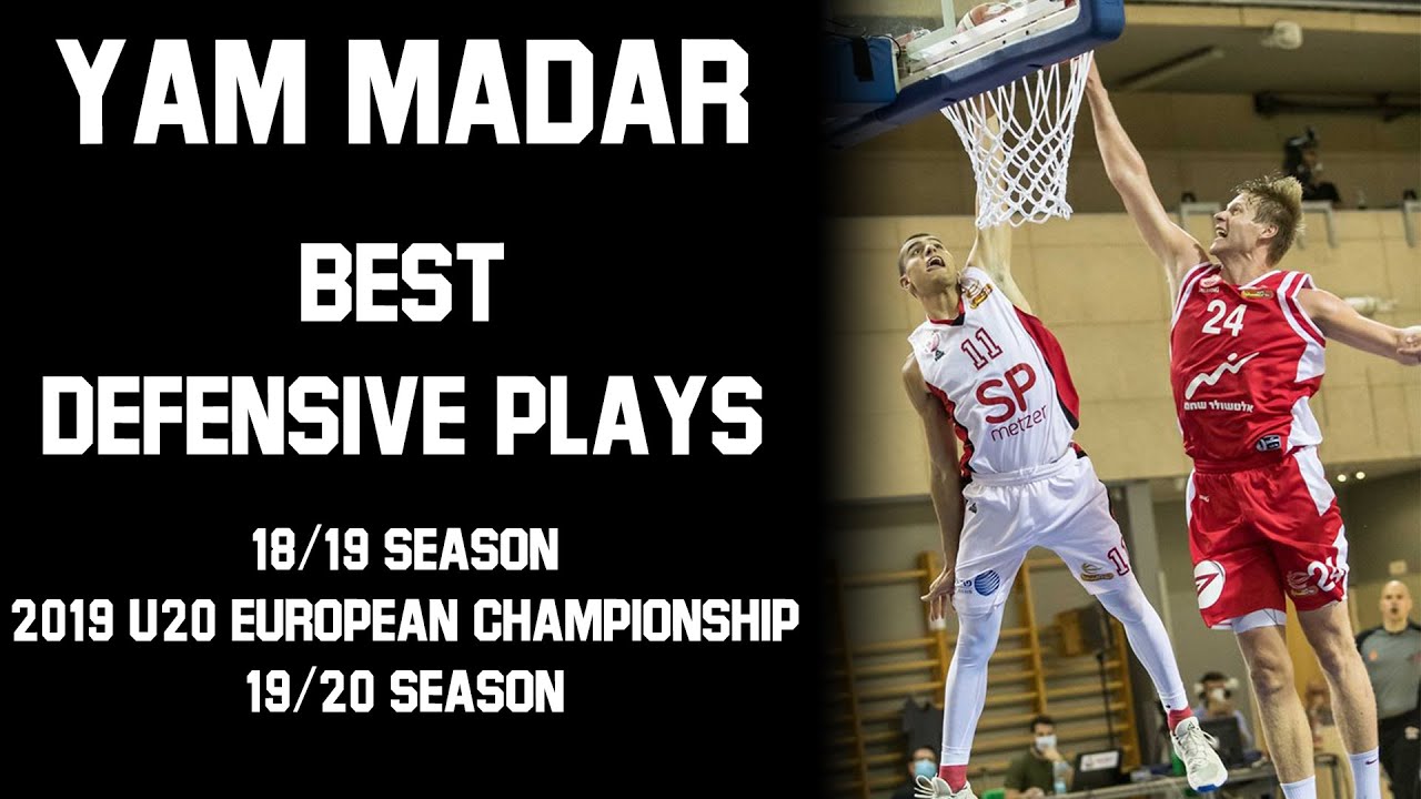 Yam Madar Best Defensive Plays | Celtics 2020 draft pick
