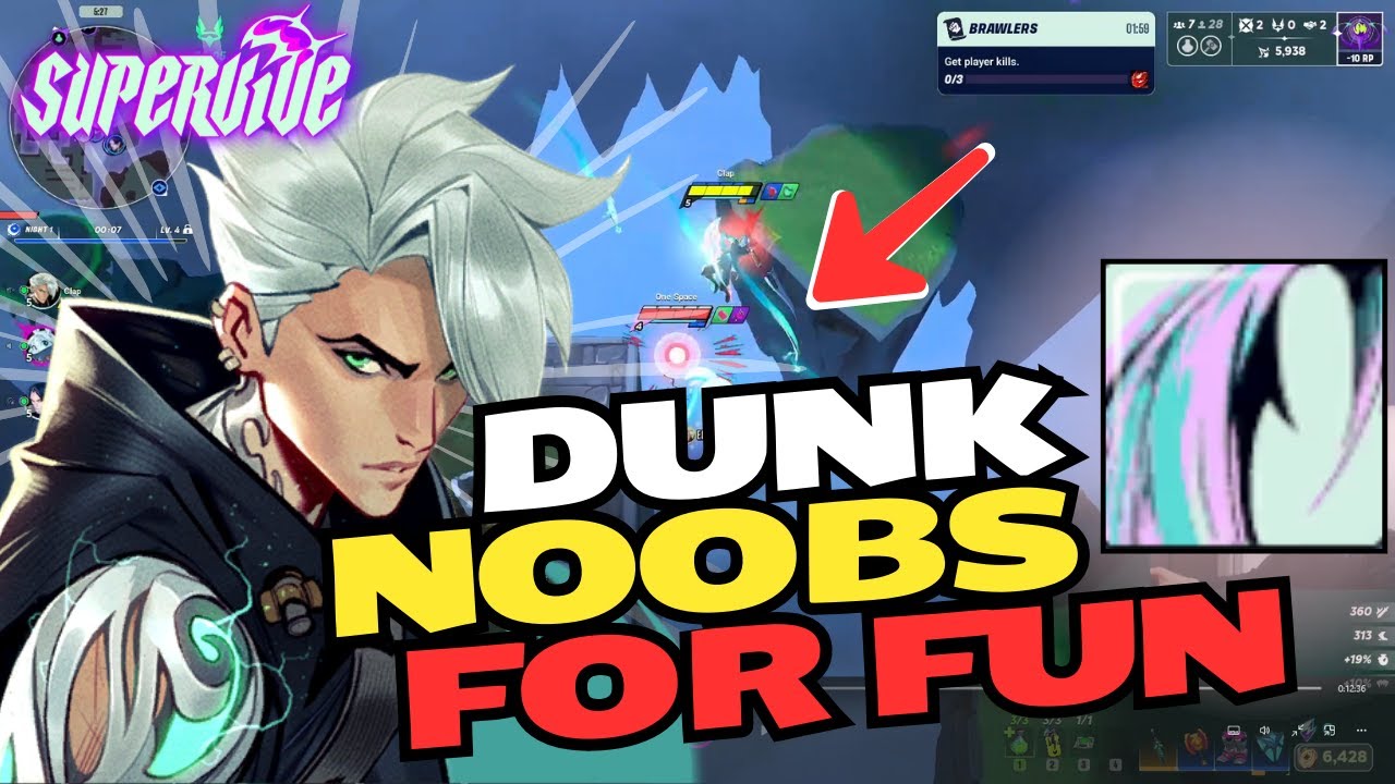 Top Legend Player First-Times JIN and DOMINATES the Entire Lobby | Supervive Gameplay