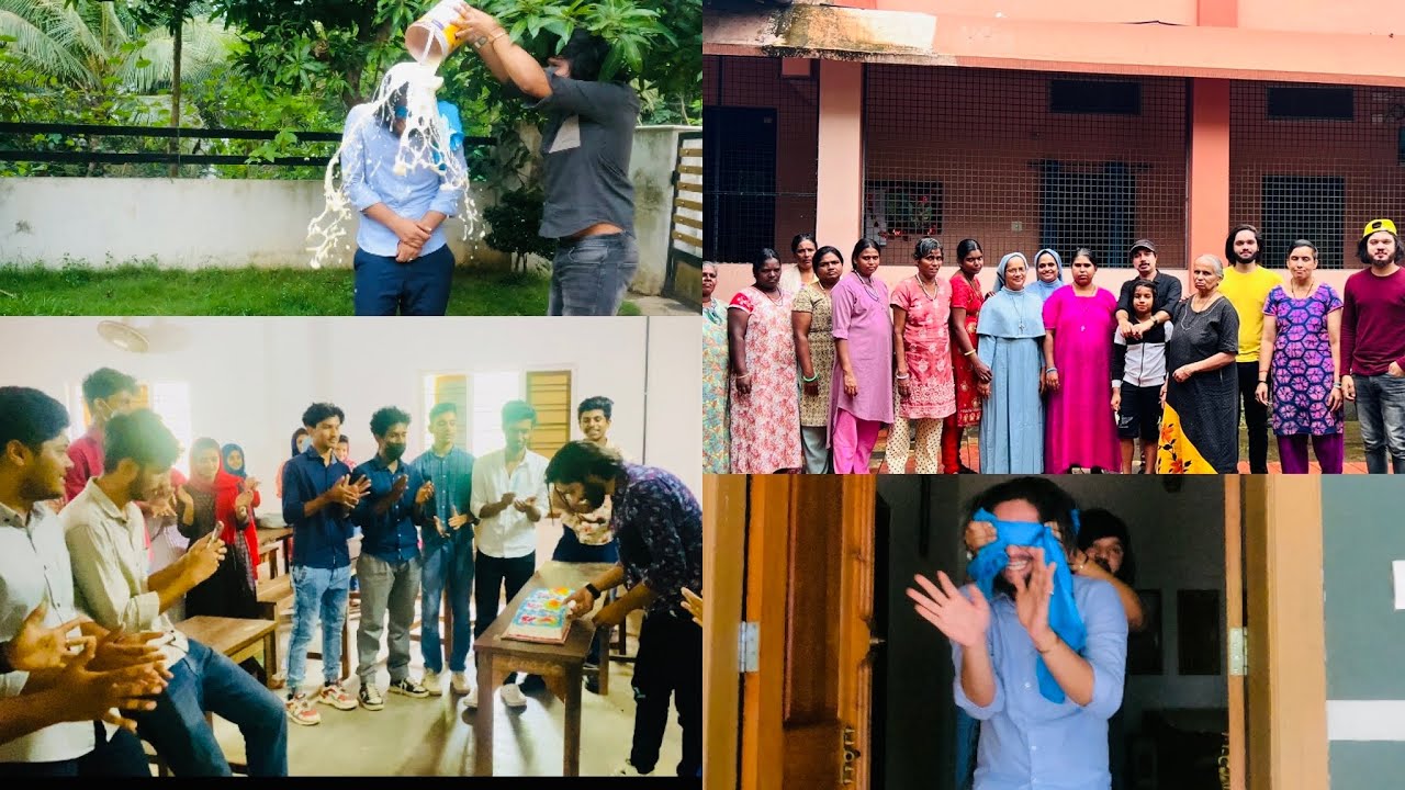 അഹ്‌സാന്റെ ബർത്ഡേയ്ക്ക് ഞങ്ങൾ ചാണക വെള്ളത്തിൽ കുളിപ്പിച്ചു  ..💕💕💕
