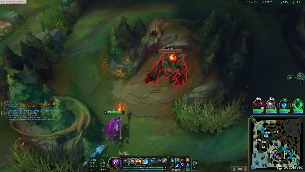 First game new season - Jax vs Yi
