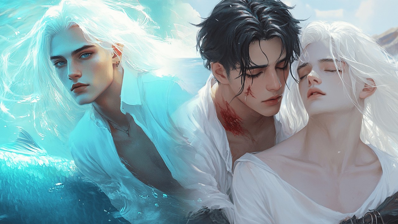 After surviving my experimental merman's intense heat cycle, only to end up pregnant with his twins.
