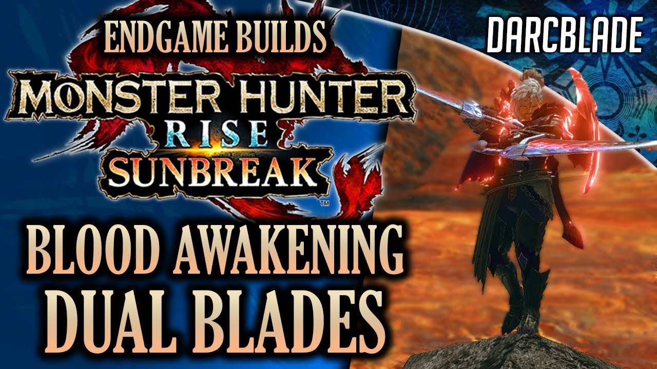 BEST ENDGAME BUILDS : BLOOD AWAKENING & BERSERK DUAL BLADES : MHR SUNBREAK