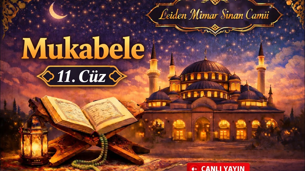 HDV Leiden Mimar Sinan Camii kanalı canlı yayında