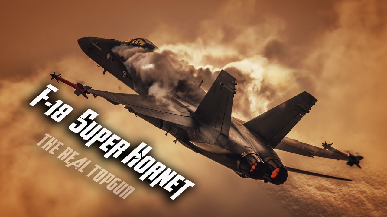 F-18 Super Hornet in Action | The Real TOPGUN