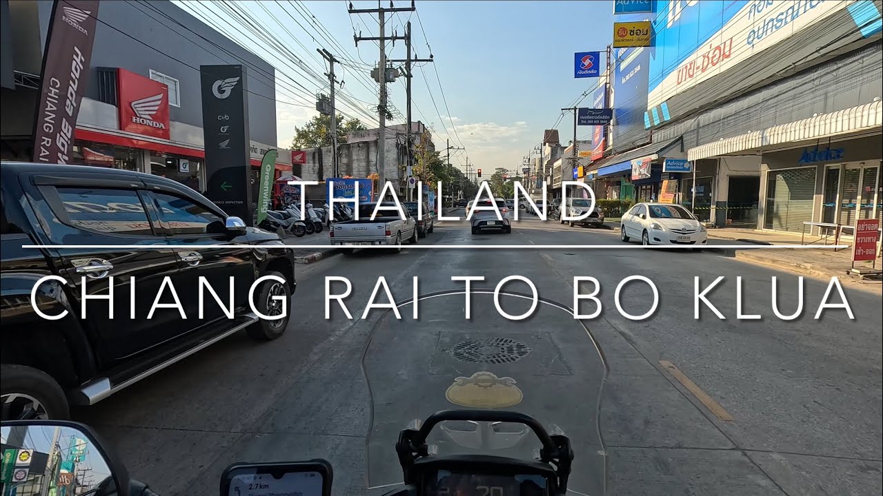 Thailand (part 4/11) - Chiang Rai to Bo Kluea