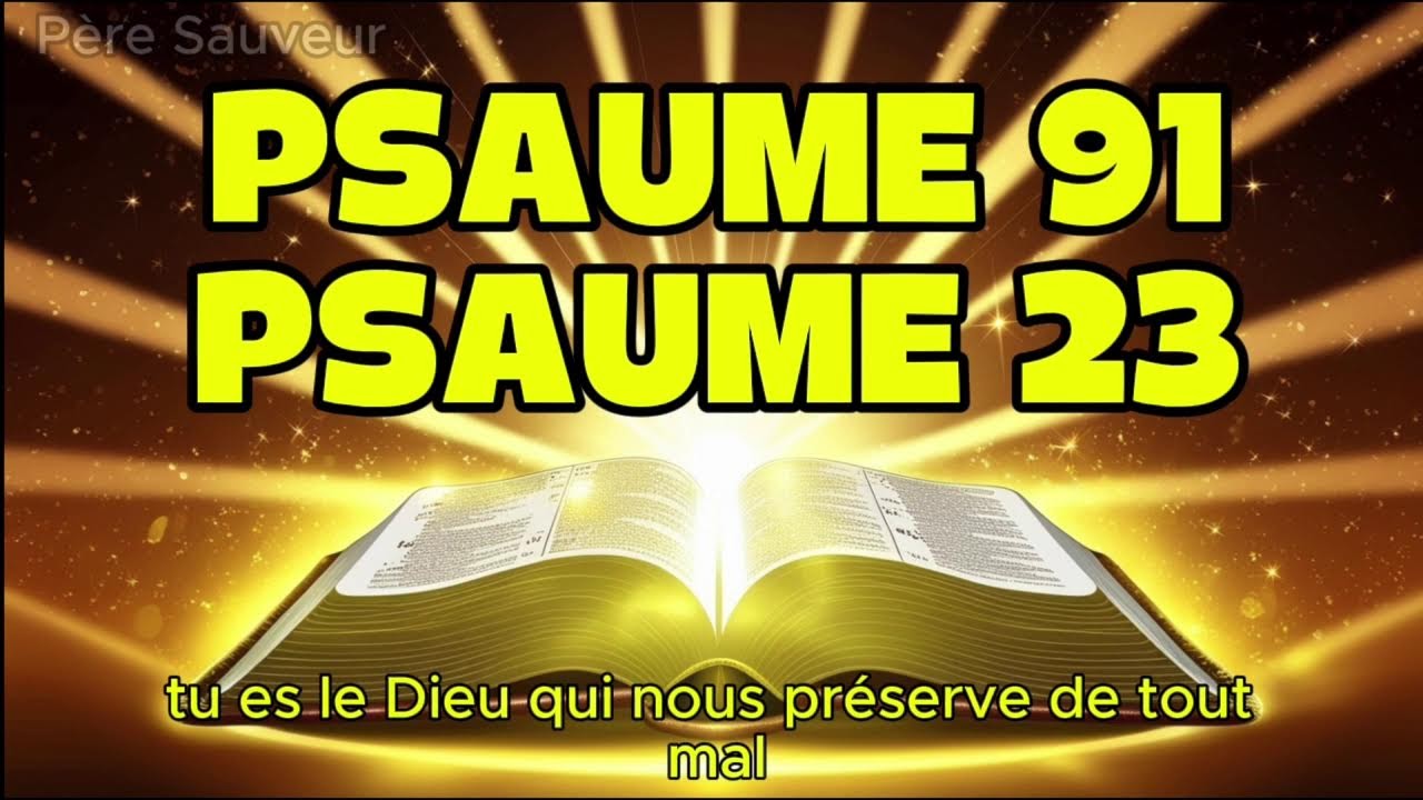Prière du 25er JANVIER : PSAUME 91 et PSAUME 23 | Les deux prières les plus puissantes de la Bible