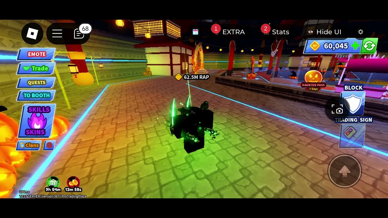 Showcasing my Inventory in Blade Ball: Test Server! Pt. 2