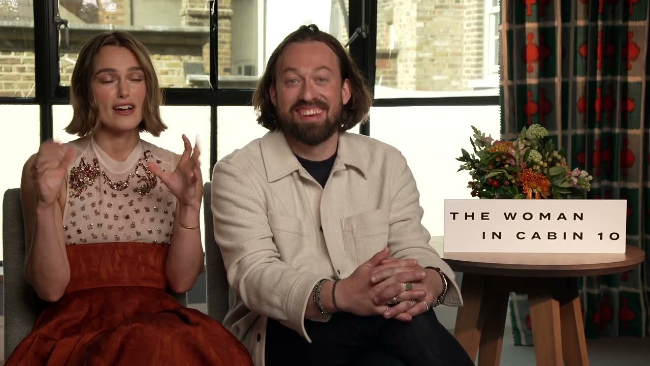 Keira Knightley & Simon Stone Talk The Woman in Cabin 10, Hannah Waddingham | Interview