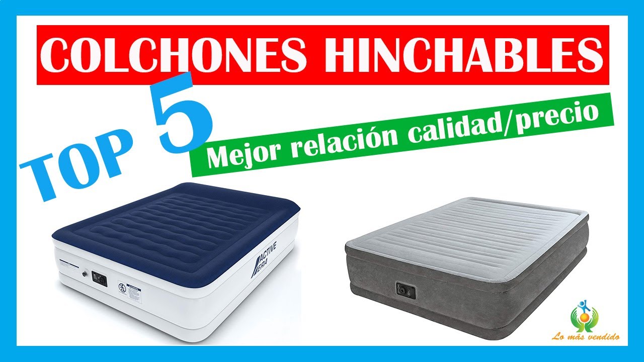 ✅ COLCHÓN INFLABLE  ✅ | ❤️ Los 5 colchones hinchables con MEJOR RELACIÓN CALIDAD/PRECIO ❤️