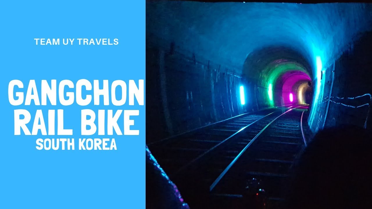 Gangchon Rail Bike, South Korea | Team Uy Travels