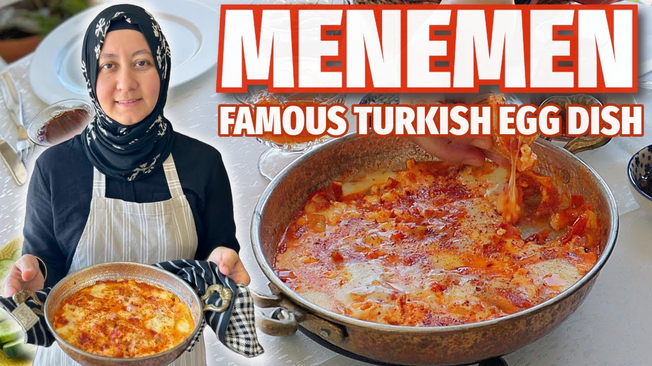 Как приготовить МЕНЕМЕН, знаменитое турецкое блюдо из яиц