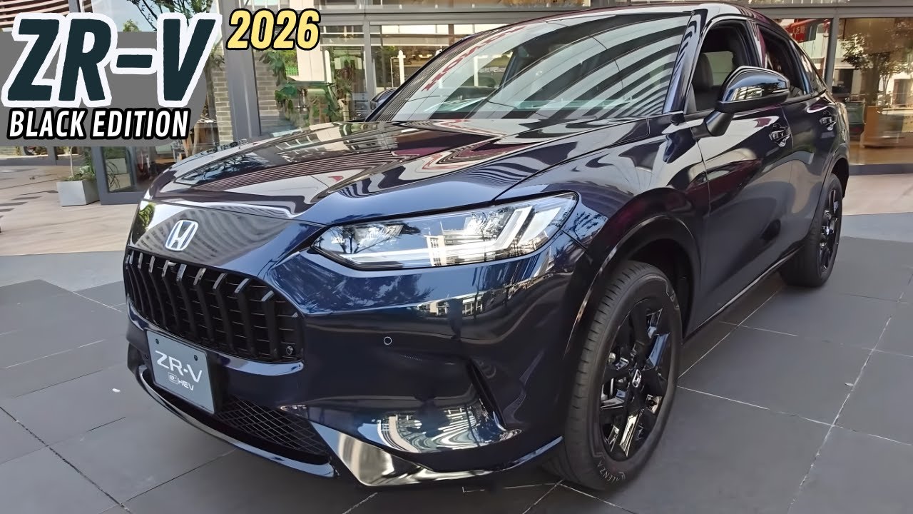 Черное издание Совершенство! Honda ZR-V e:HEV 2026 года — чистый класс