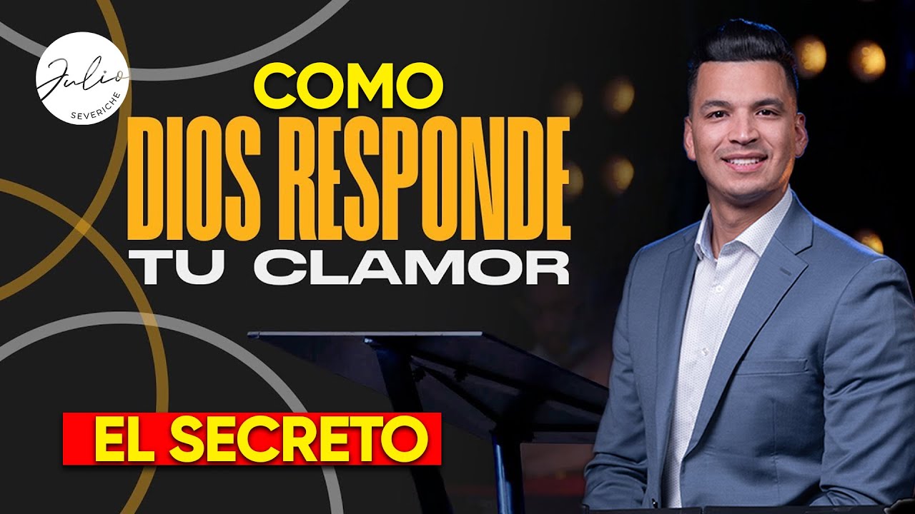 😭Como DIOS RESPONDE TU ORACIÓN😭TU CLAMOR/ Una MIRADA /INGLES ESPAÑOL-Pastor Julio Severiche 507