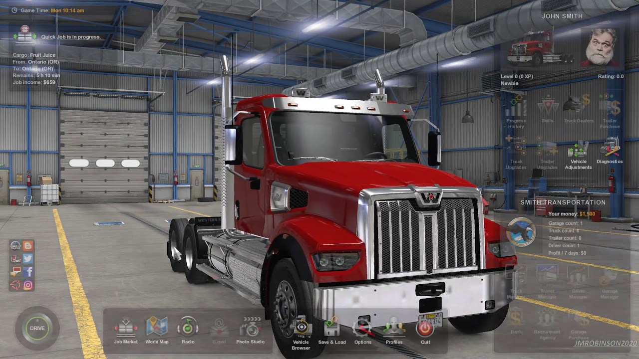 American Truck Simulator Smith Transportation