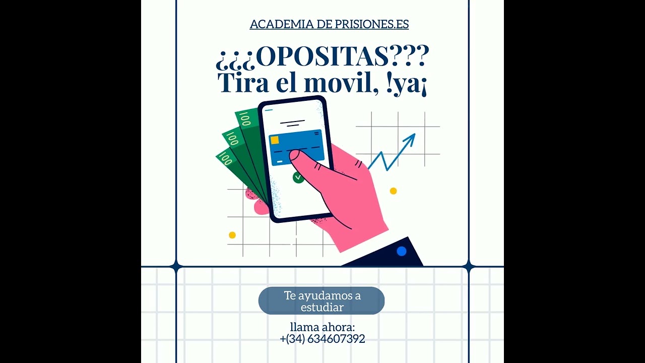 Mata el movil si eres opositora de prisiones