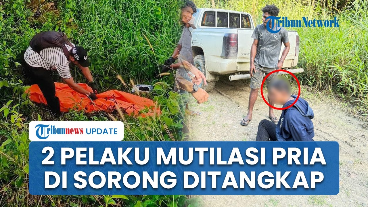Polisi Tangkap 2 Terduga Pelaku Mutilasi Pria Dalam Karung di Sorong, Masih Remaja