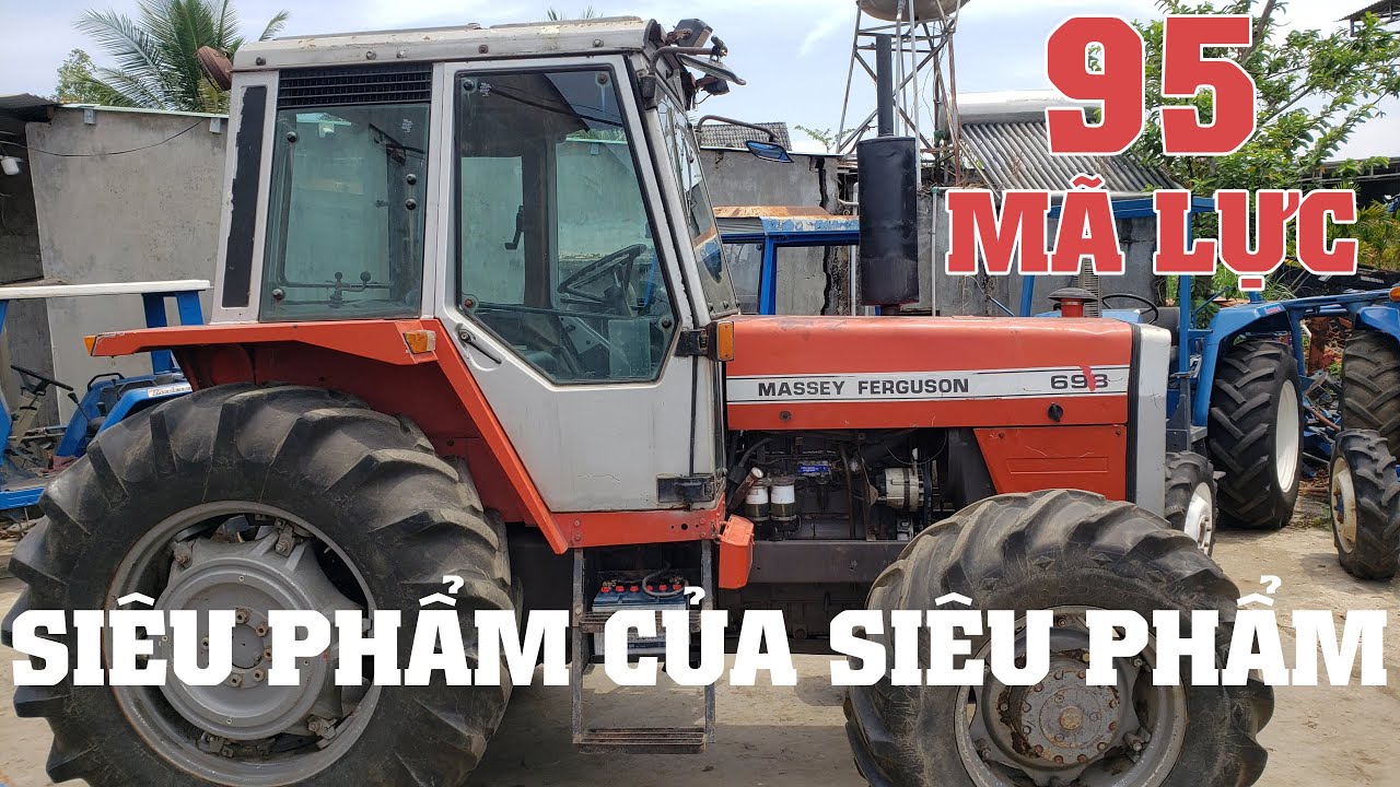 MASSEY FERGUSON 698 - Siêu phẩm của siêu phẩm! Máy Cày Đức Đạt. ĐT 0986.782.167