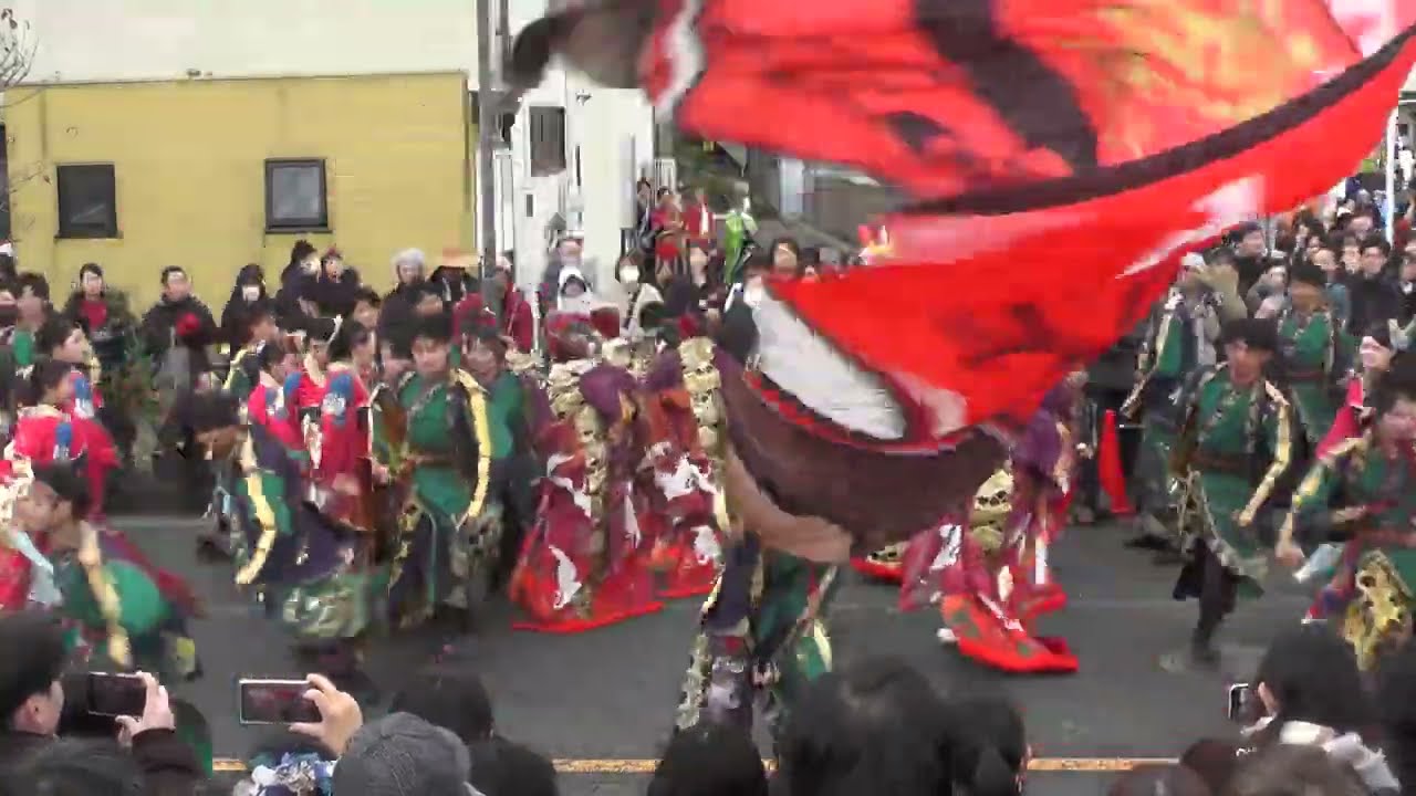 HD kagura　バサラカーニバル　2024年12月15日　公園通線南会場　ほぼセンター広角　#kagura　#バサラカーニバル　#バサカニ