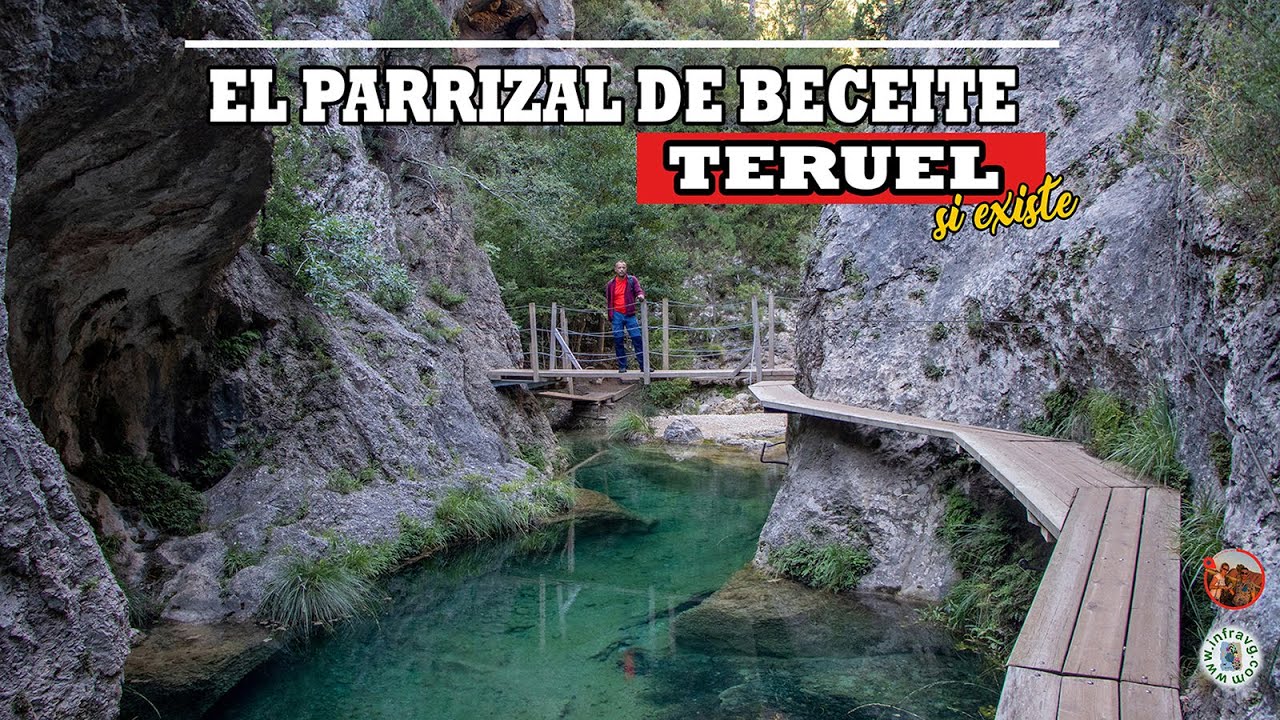 Sendero mediante pasarelas, el PARRIZAL de BECEITE