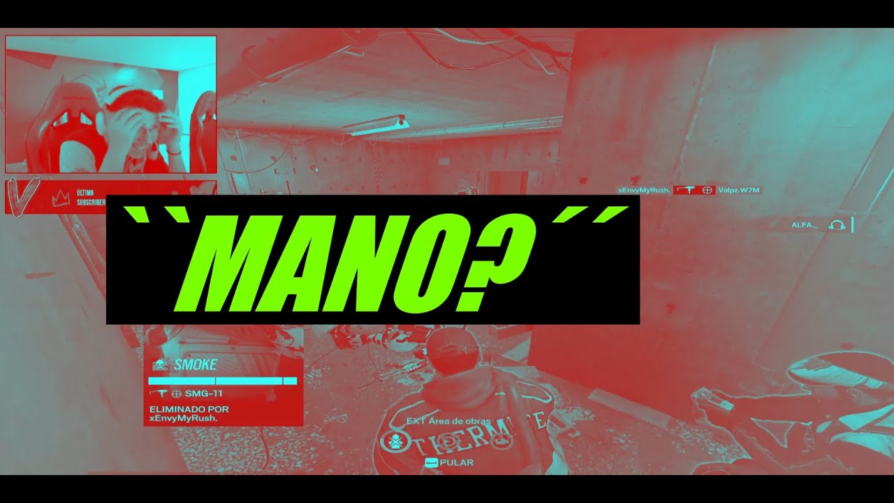 REA&Ccedil;&Acirc;O DO VOLPZ SENDO AMASSADO! Scrims & Camps + Comunica&ccedil;&atilde;o - Rainbow Six Siege