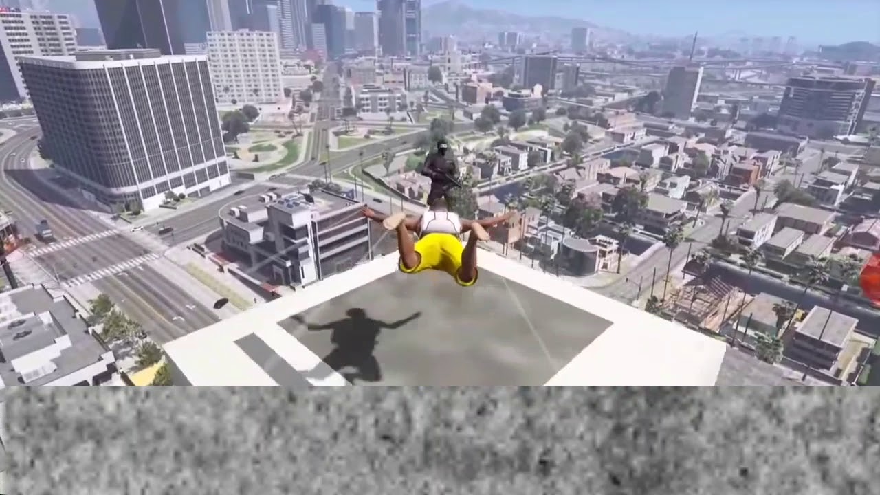 GTA 5 WWE Move (2 Spears)