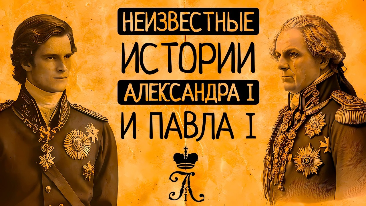 👑❤️Любовь, измены, указы и тайны Александра I и его отца Павла I/Документальный фильм🎥