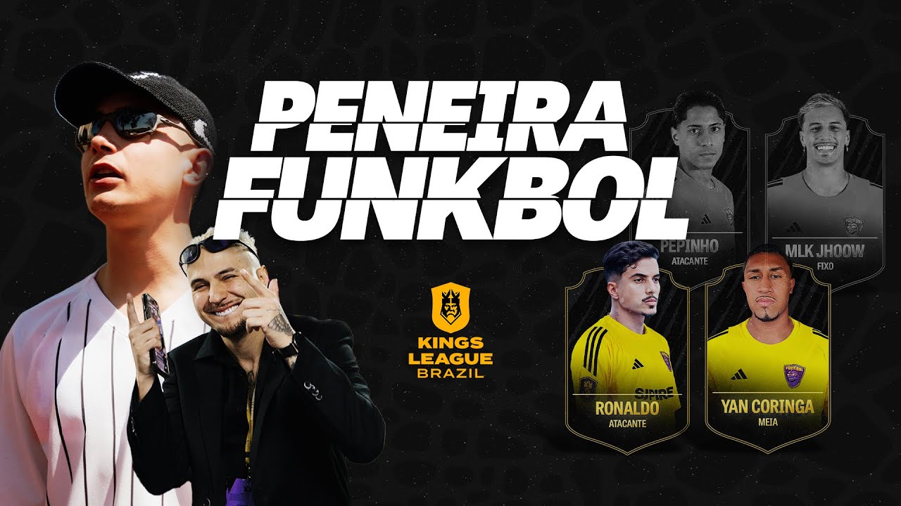 PENEIRA FUNKBOL - BASTIDORES DO DRAFT DA KINGS LEAGUE (COMPLETO)