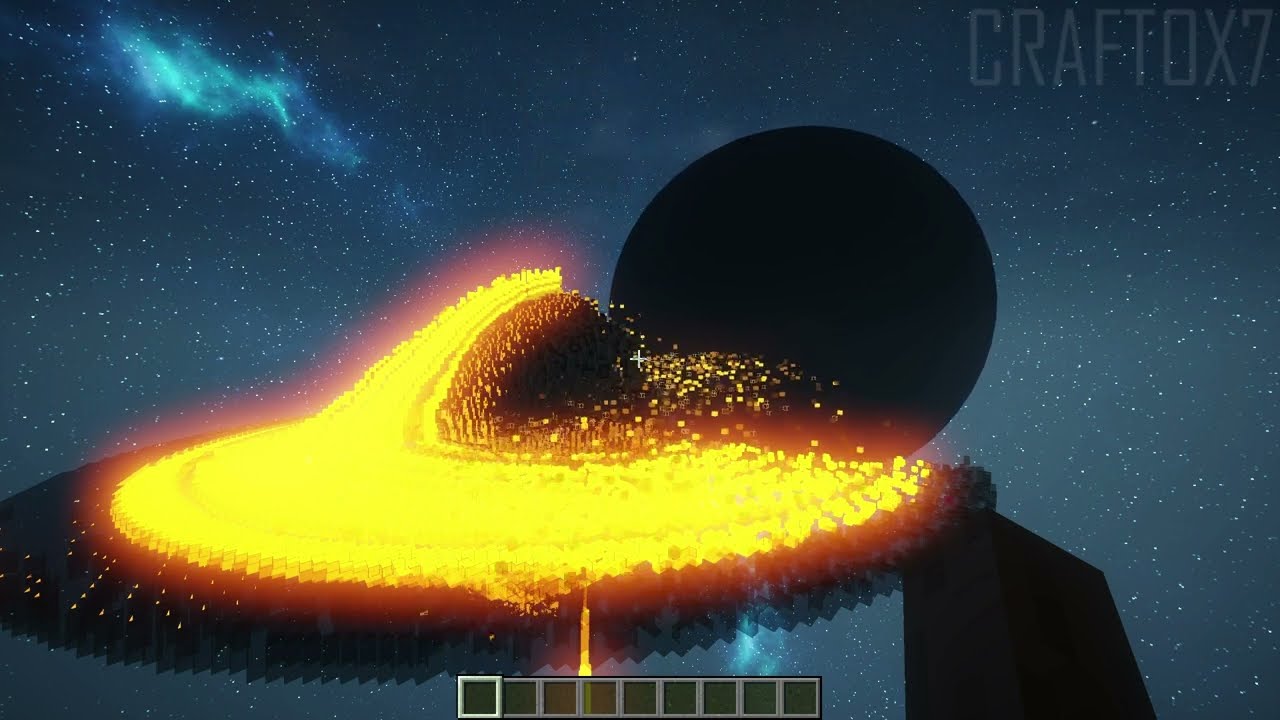 Black Hole Eating Black Hole Minecraft