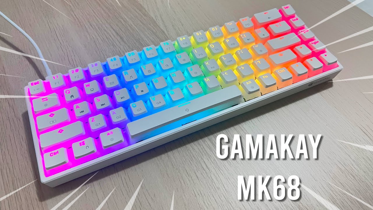 Best starter keyboard with PUDDING caps? | Gamakay MK68 Review