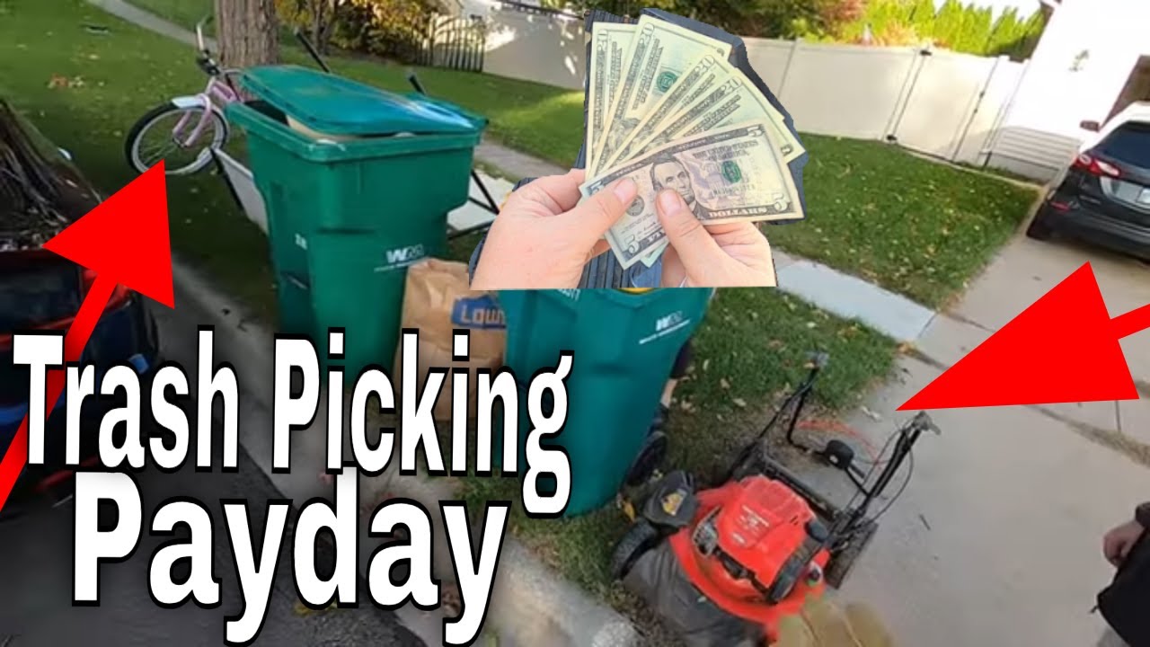 Street Scrapping Garbage Day - Curbside Treasure Trove