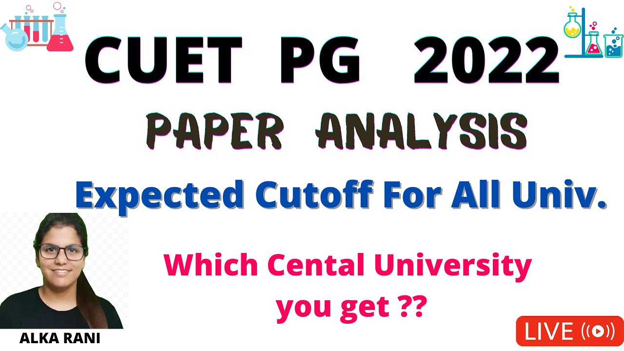 CUET PG CUT OFF Analysis #cuetpg2022 #cuet2022pg #CUETPGCUTOFF