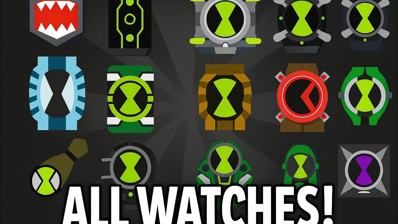 Omni Watch 3D - Every Omnitrix Watch Unlocked! (Complete Collection) | MAMU