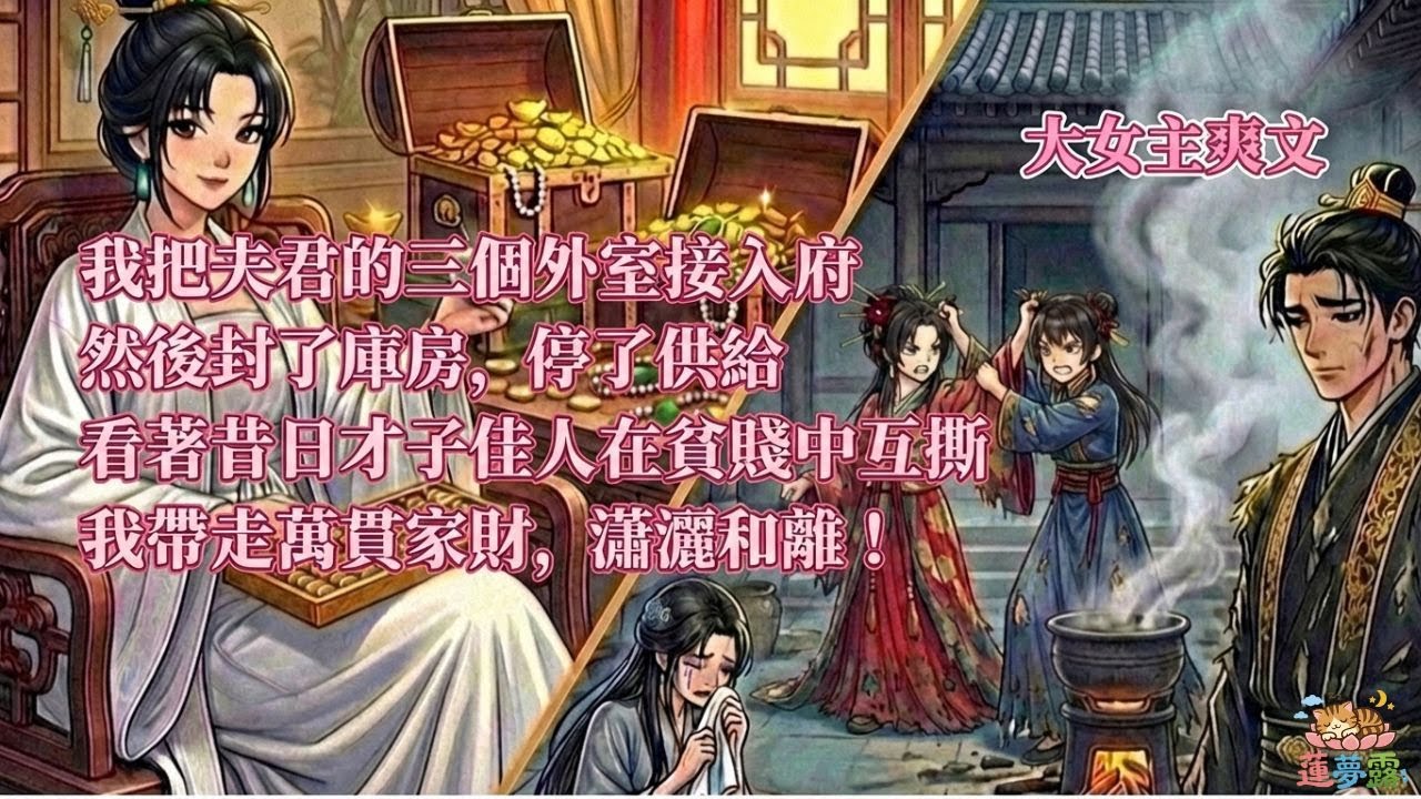重生後，我把夫君的三位外室都接回家#重生復仇 #古代言情 #宅鬥#爽文#大女主 #手撕渣男#人間清醒 #智鬥