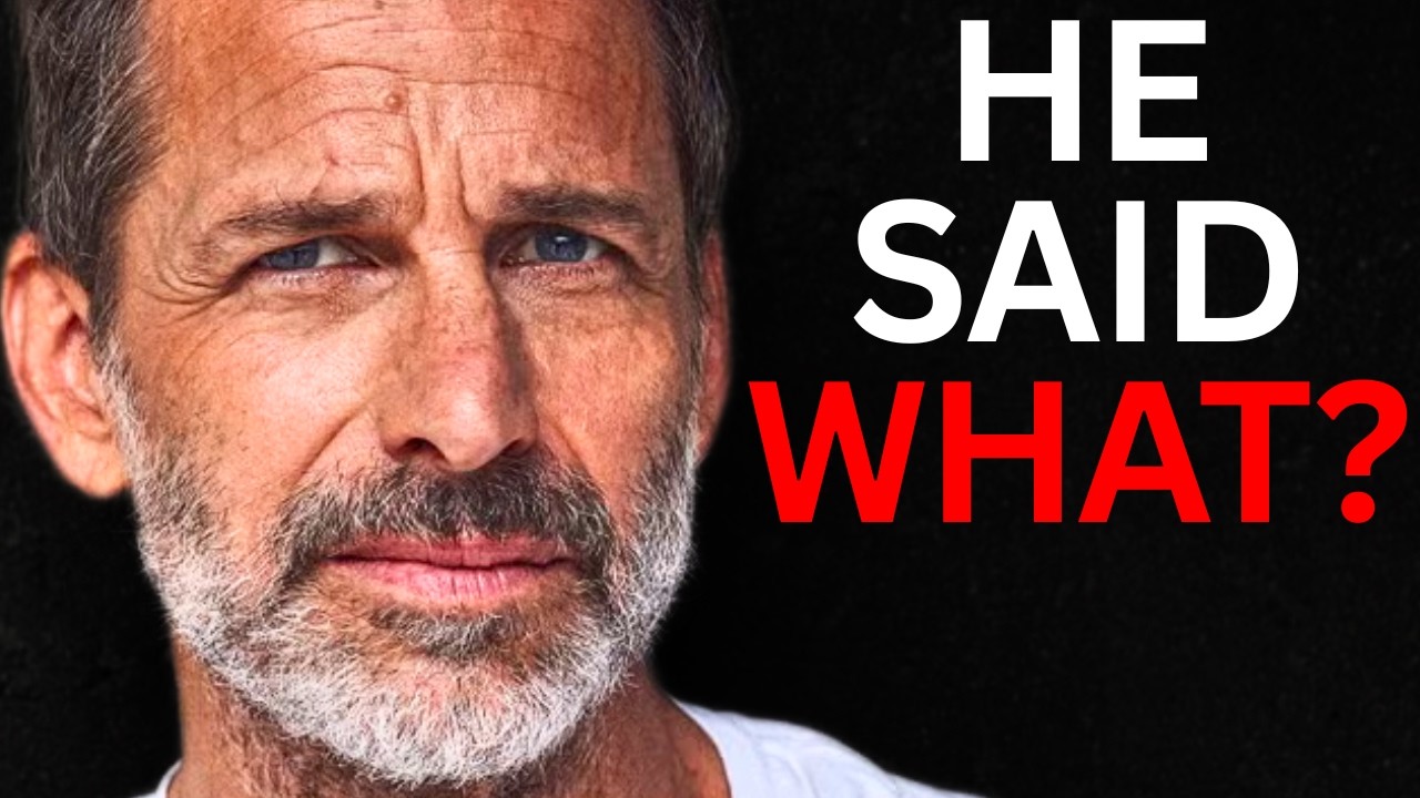 The Zack Snyder Situation Is CRAZY&hellip;People Are Calling Him A What?