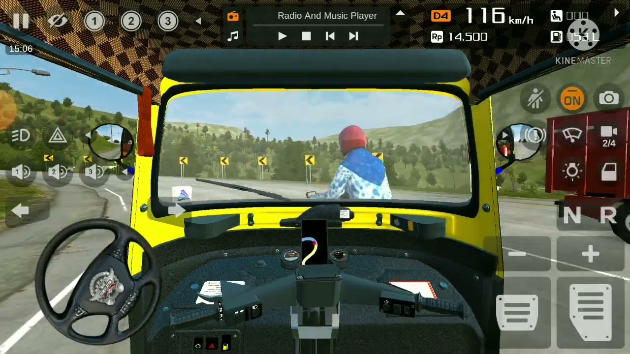 Bajaj Auto Rickshaw Game | Auto Wala Game | New Mods Bus Simulator Indonesia Android Gameplay