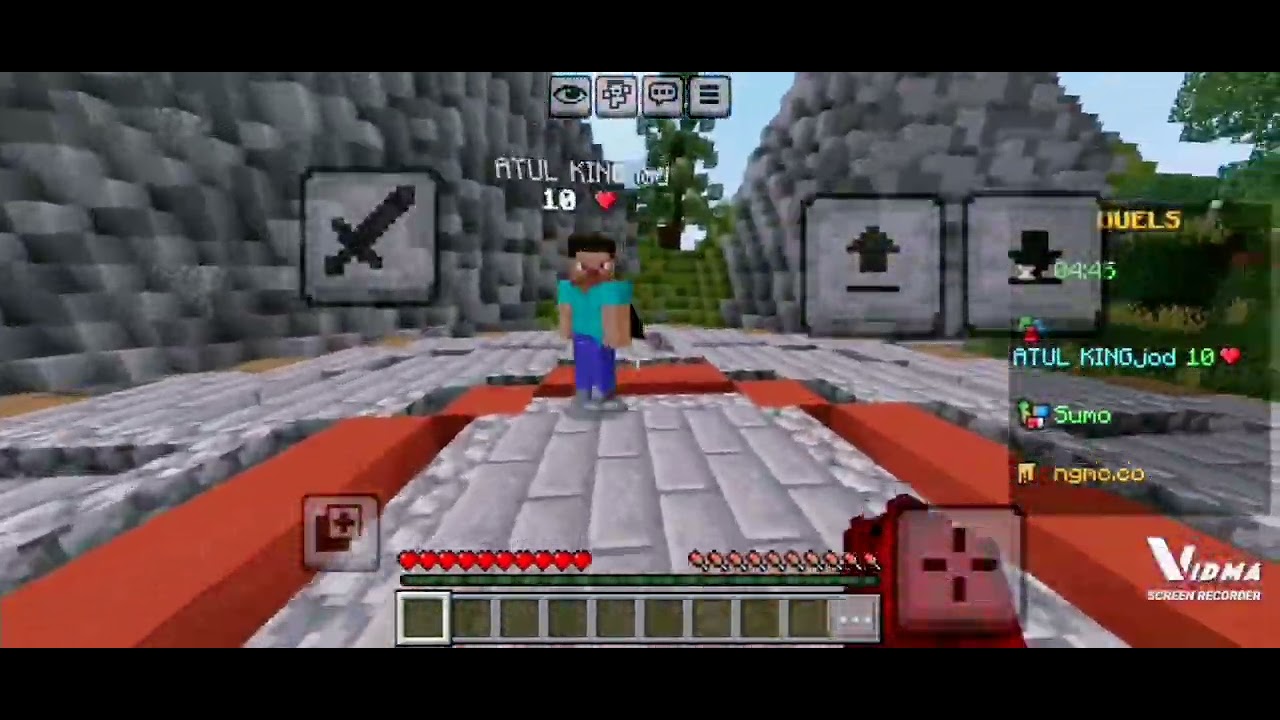 Minecraft PVP ## practice 