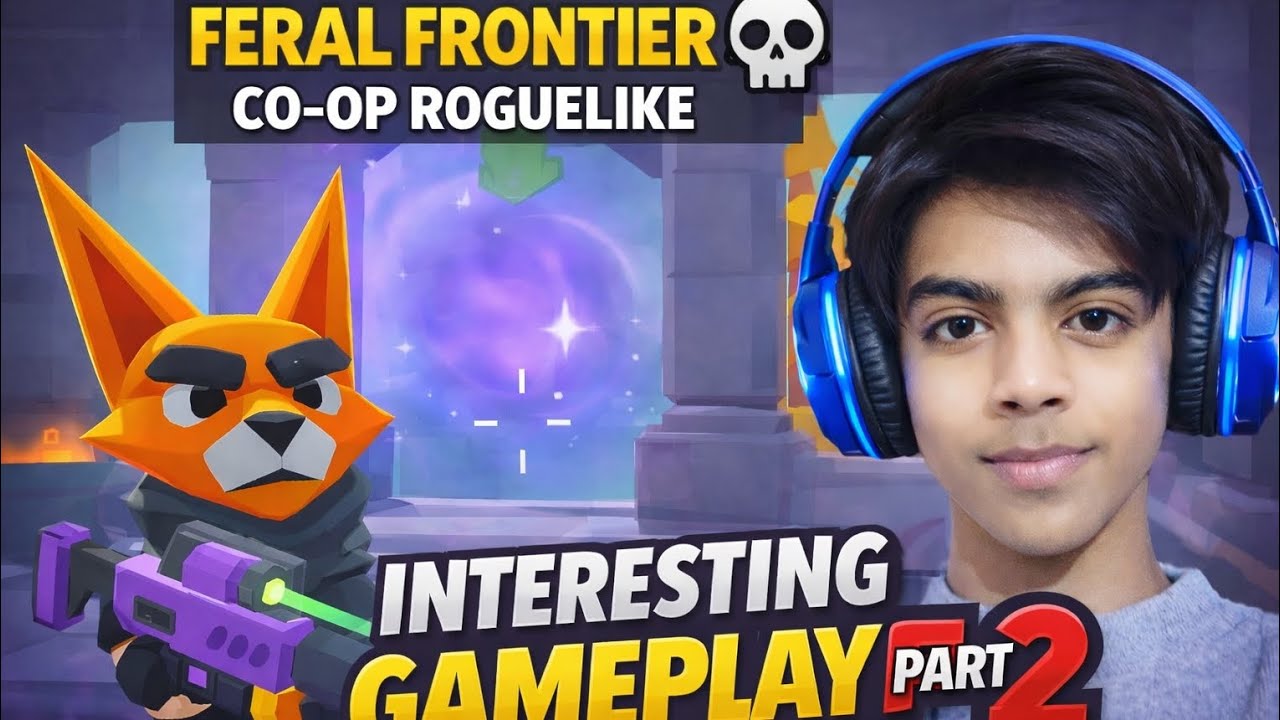 “Feral Frontier Co-Op Roguelike 💀 Part 2 | Can We Survive This Run?” 🤩 #FeralFrontier #roguelike