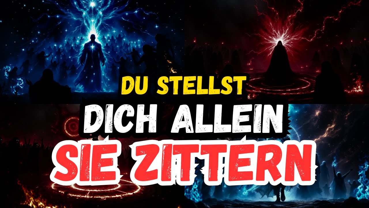 AUSERWÄHLTE, DIE ANGST HAT ÜBERNOMMEN — EINE HEXENBANDE FIEL VOR EINEM EINZIGEN MANN. 😱🧙‍♀️
