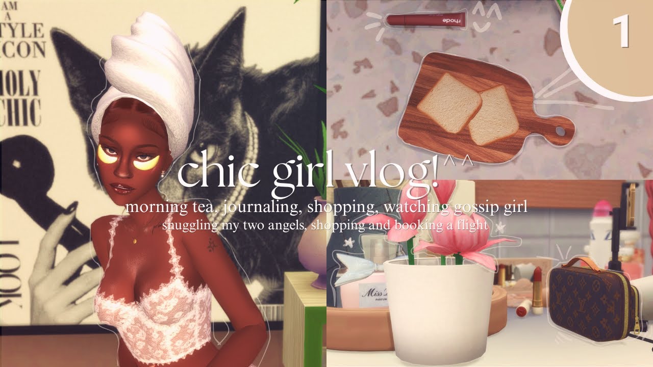 CHÉRIR 🍨 | CHIC GIRL DIARIES ♡ The Sims 4