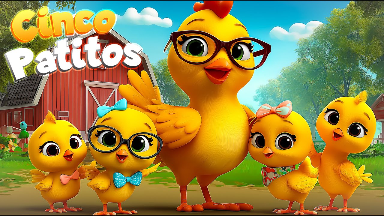 Cinco Patitos Y Más Canciones Infantiles | Música Para Niños #cancionesinfantiles #shorts #español