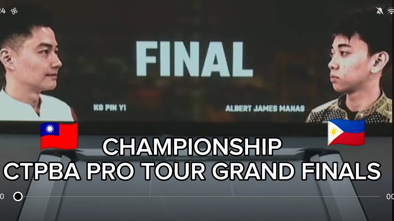 Hill-hill Championship Match 😱! Albert James Manas 🇵🇭 🆚 🇹🇼 Ko Pin Yi // Ctpba Pro Tour Grand Finals 