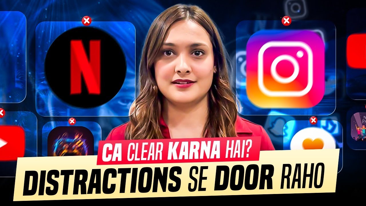 CA Clear Karna Hai? Distractions Se Door Raho Aur Padhai Par Focus Banao