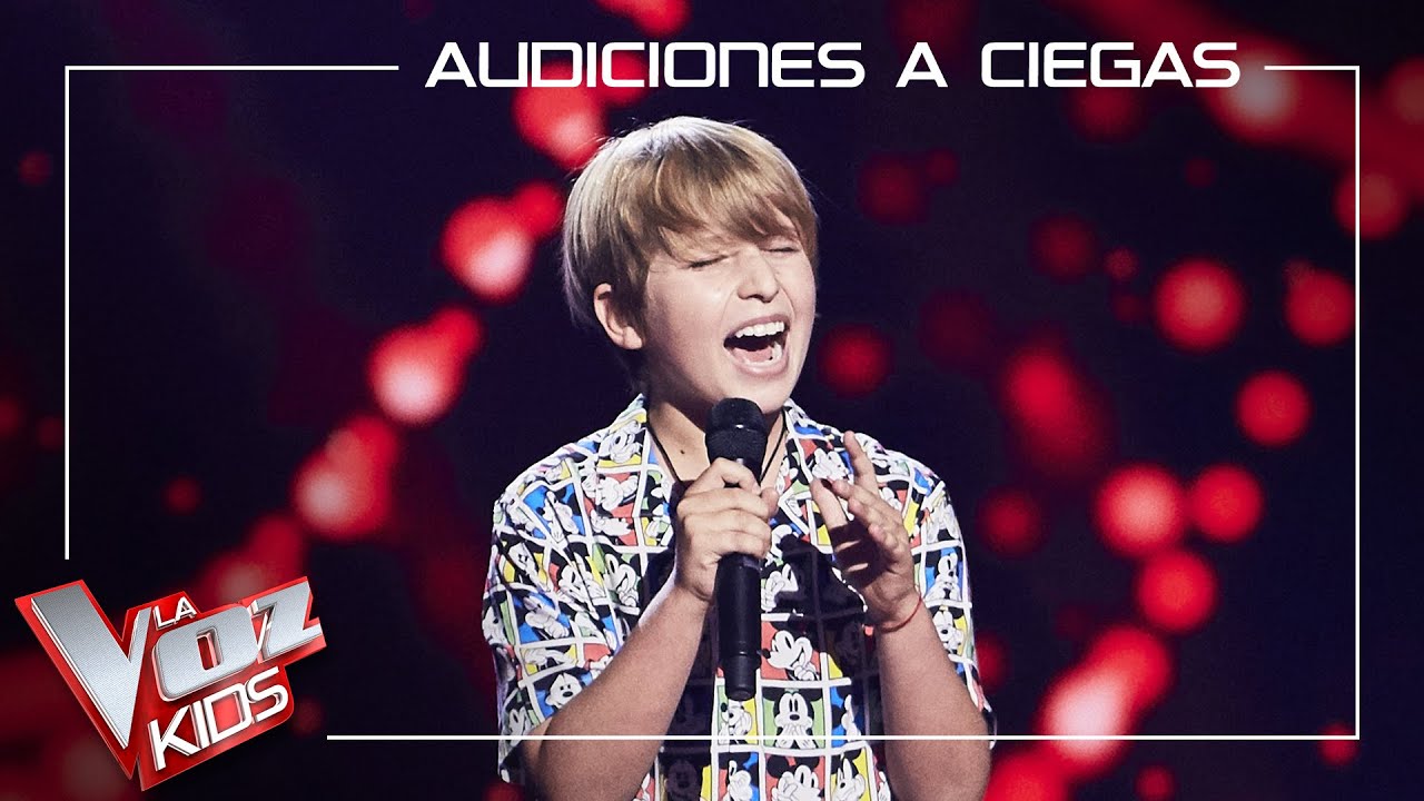 Mario Falero canta 'Cómo mirarte' | Audiciones a ciegas | La Voz Kids Antena 3 2022