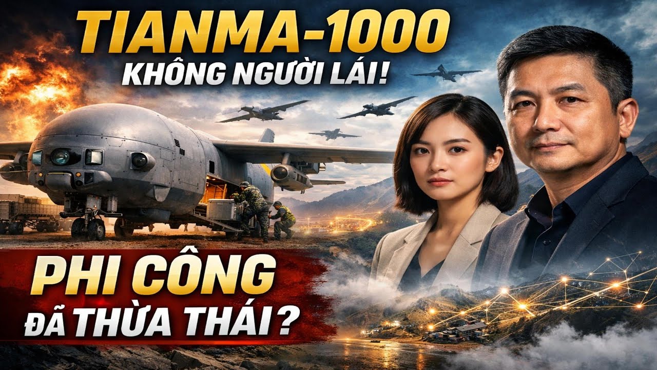 Tại Sao Tianma-1000 Khiến Phi Công “Thừa Thãi”? Lời Giải Hậu Cần Tự Hành | Địa Hình Chiến