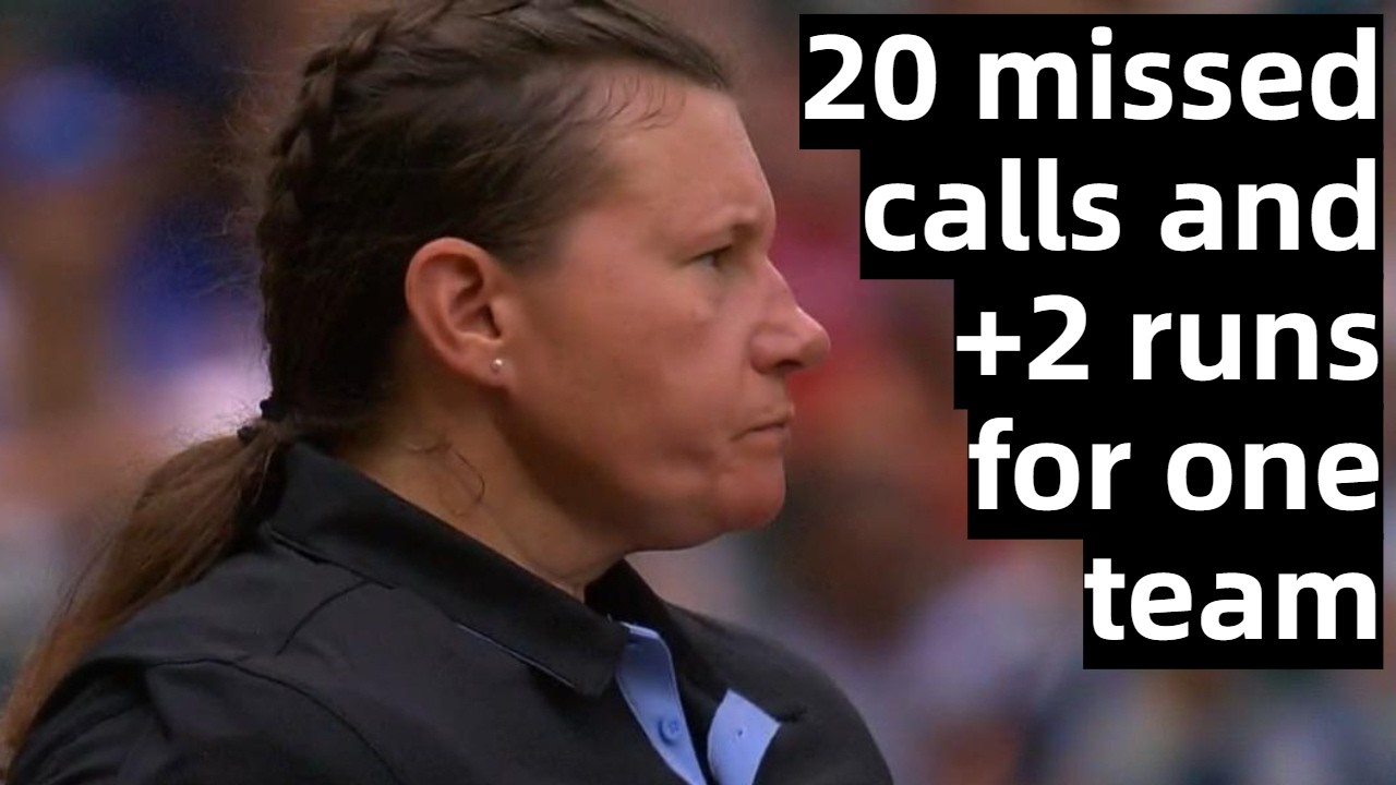 We Just Saw One of The Most Biased Umpire Performances You’ll Ever See on an MLB Field
