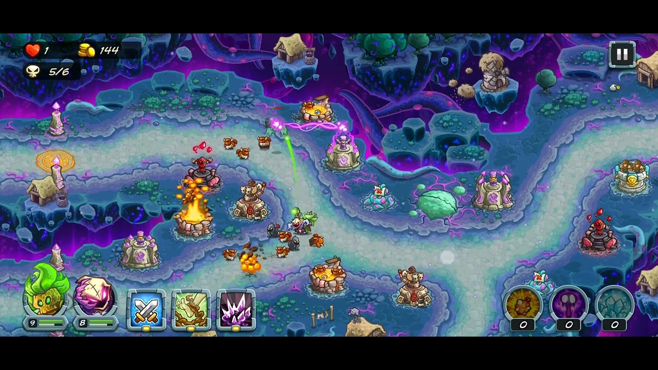 Kingdom Rush 5: Alliance (Level 12 - Blighted Farmlands) 3 Stars [HEROIC Challenge]