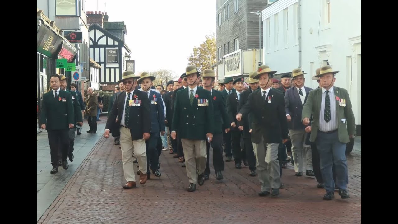 Remembrance Day 2025 | Ashford, Kent | Honouring Our Heroes| Sagarmatha Gurkha Nepalese Community 