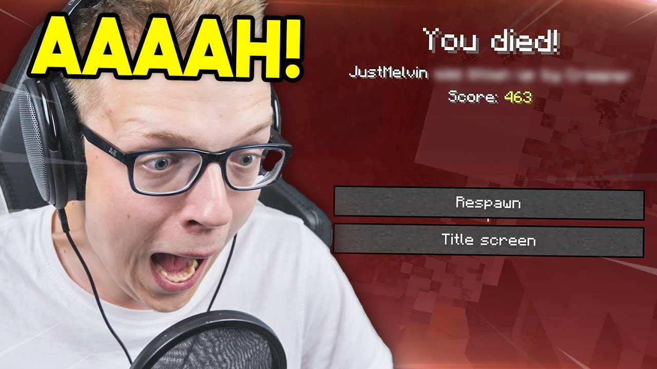 MIJN ERGSTE JUMPSCARE OOIT IN MINECRAFT...