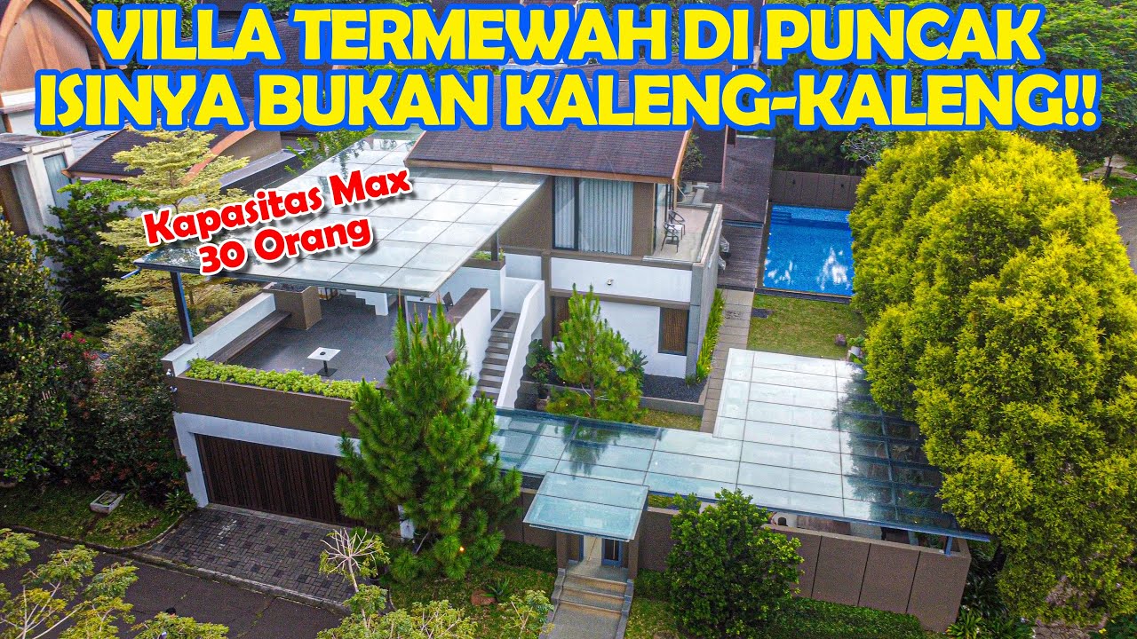 Gokil Villa Termewah di Puncak? Fasilitas Kaya Sultan! I #villa #village #villagelife #review